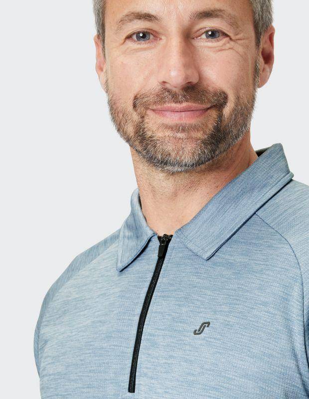 Joy Sportswear Poloshirt IVO Aktives Zip - Poloshirt Valentinstagsangebot