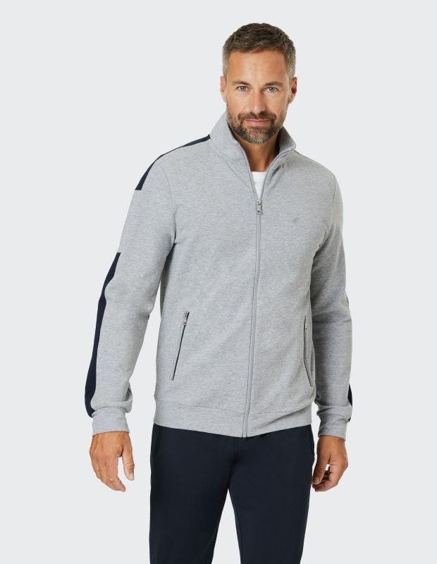 Joy Sportswear Jacke LORENZ Sportive Sweatjacke mit Farbkontrasten