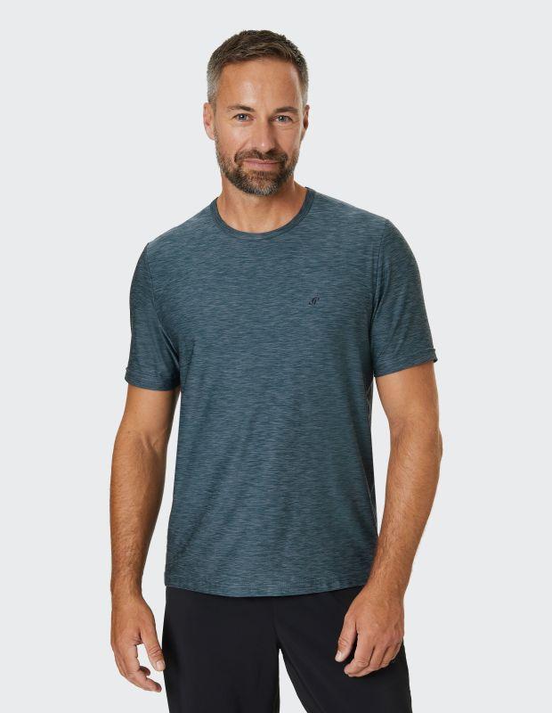 Joy Sportswear T-Shirt VITUS Frischer Look durch meliertes Material