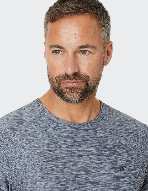 Joy Sportswear T-Shirt VITUS Frischer Look durch meliertes Material Neuheiten