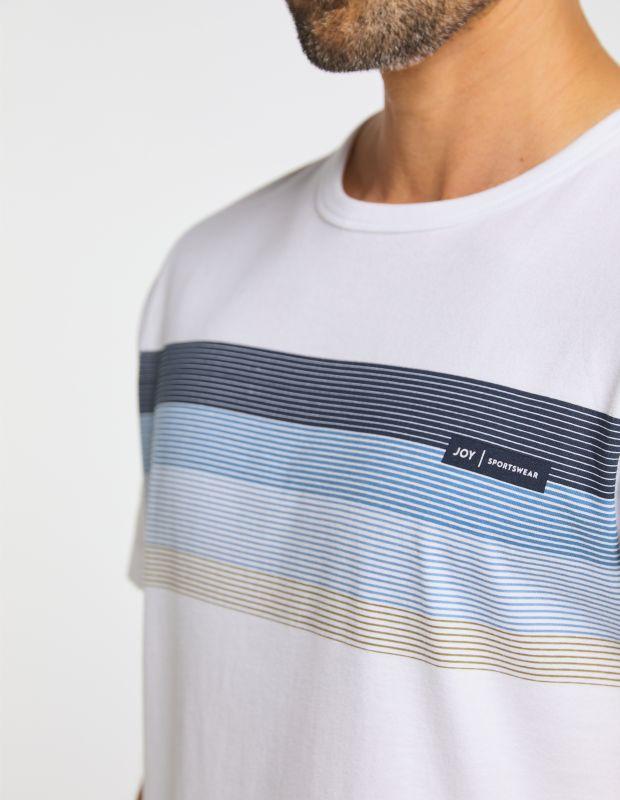 Joy Sportswear T-Shirt EIKE T-Shirt mit modernem Streifenprint Kostenlose Rückgabe