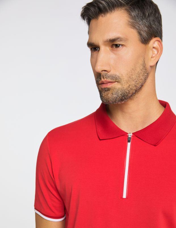 Joy Sportswear Poloshirt MIO Poloshirt mit Kontraststreifen Bis zu 50% Rabatt