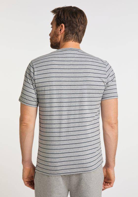 Joy Sportswear Sportshirt DELIAN Gestreiftes T-Shirt aus 100% Baumwolle Vierteljährliche Förderung