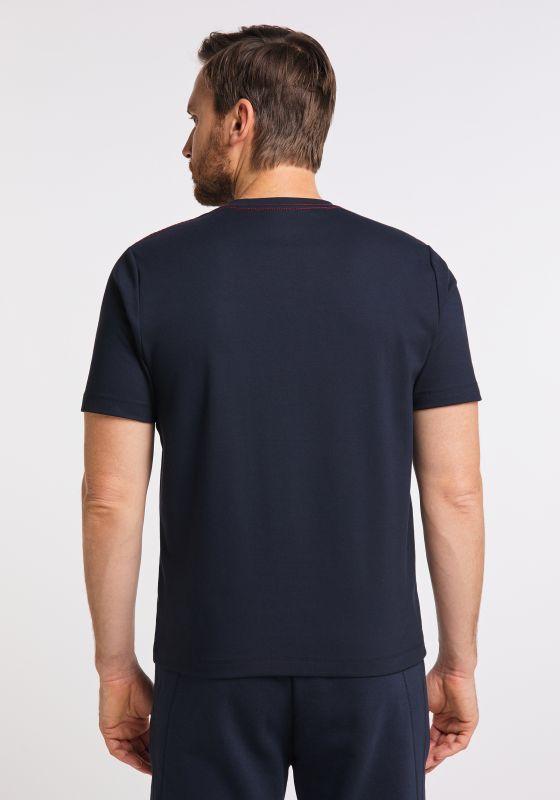 Joy Sportswear Sportshirt MARIUS V-Neck T-Shirt mit Logo Patch 2025