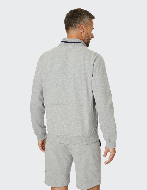 Joy Sportswear Jacke SVEN Sweatjacke mit Kontraststreifen im Kragen Rabatt
