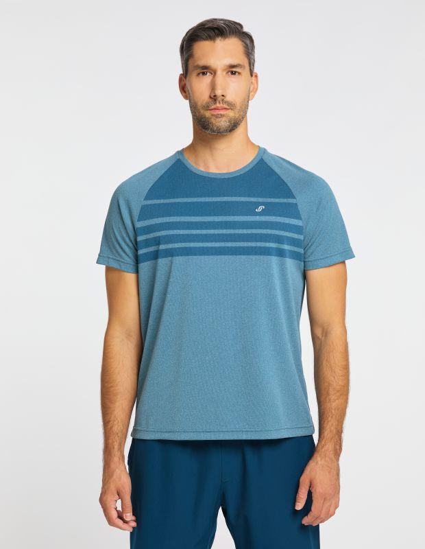 Joy Sportswear T-Shirt TINO Sportives Shirt mit Streifenprint