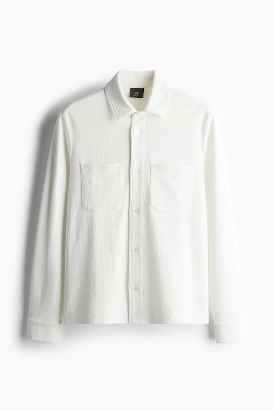 HM Overshirt mit Struktur in Regular Fit Valentinstagsangebot