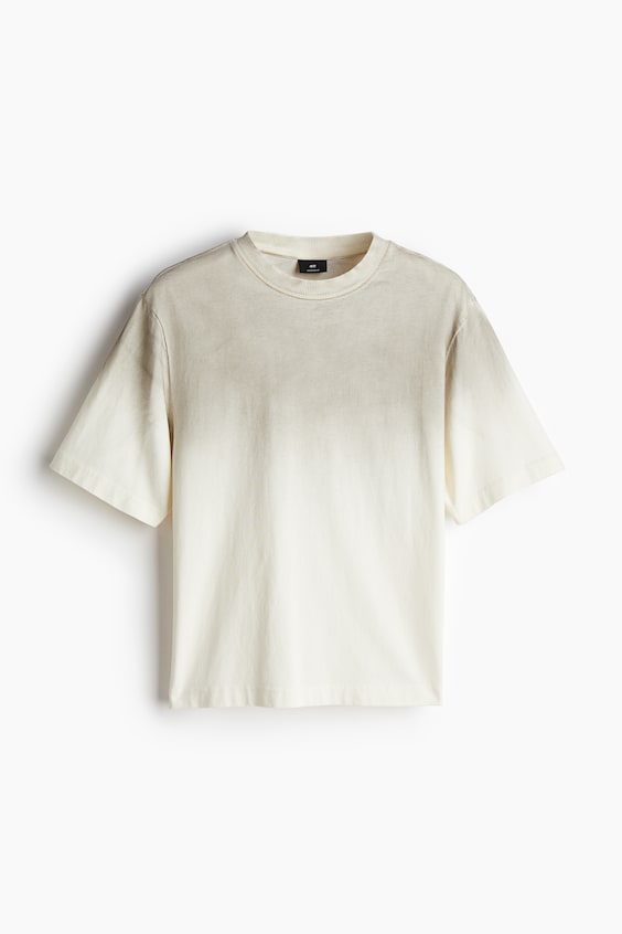 HM Bedrucktes T-Shirt in Oversized Fit Heißer Verkauf