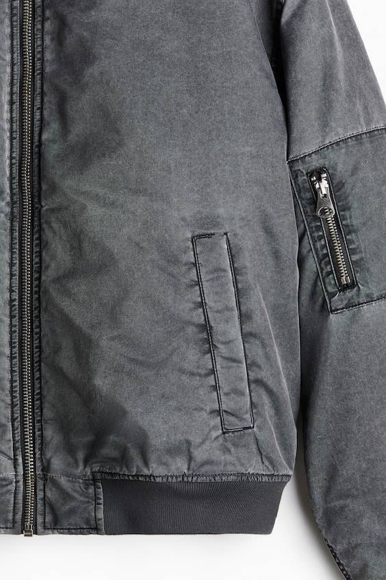 HM Oversized Pilotenjacke im Washed-Look Online Outlet