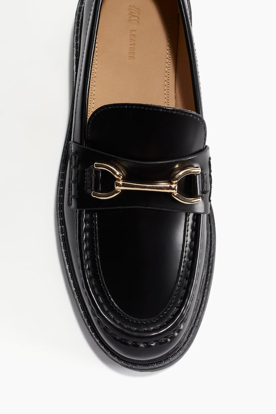 HM Chunky Loafer aus Leder Letzte 3 Tage