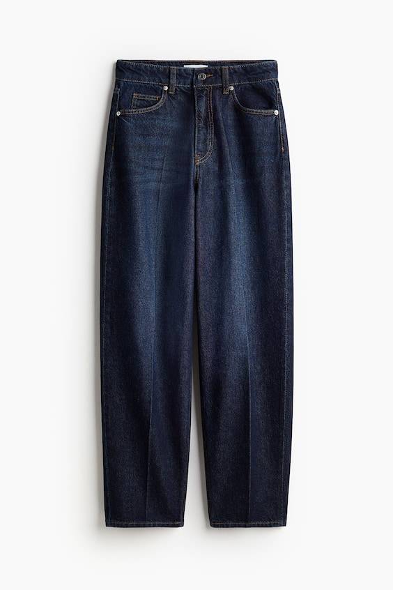 HM Schmal zulaufende Jeans Bügelfalten Letzte 2 Tage