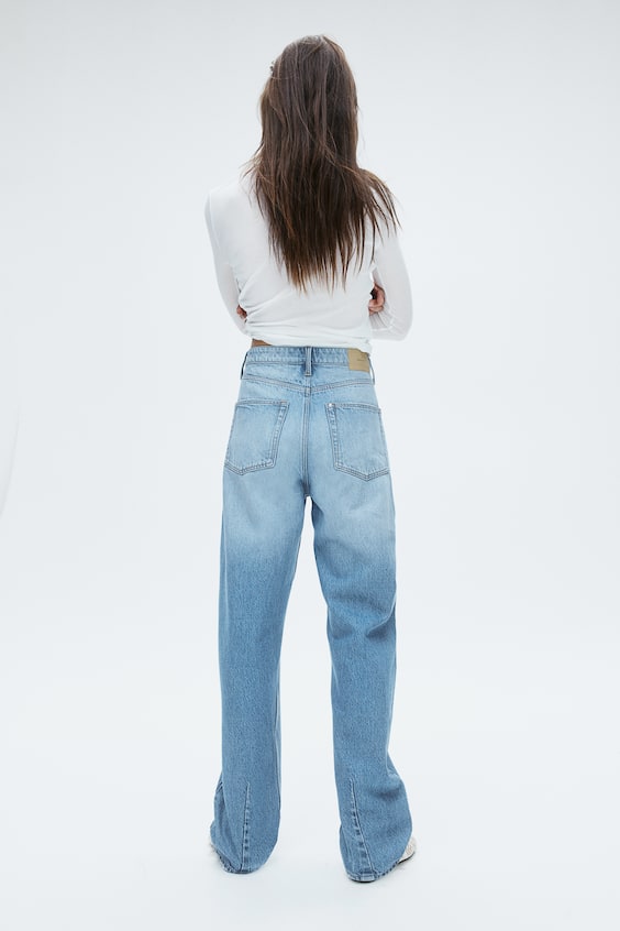 HM Barrel High Jeans Riesige Rabatte