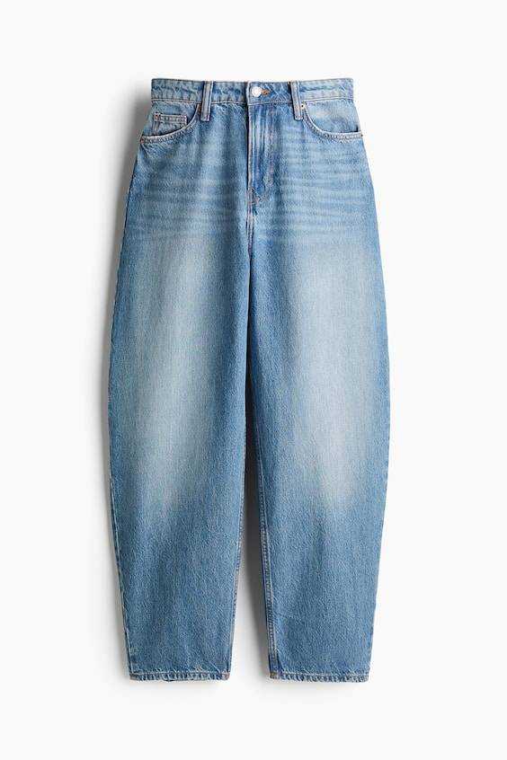 HM Barrel High Jeans Riesige Rabatte
