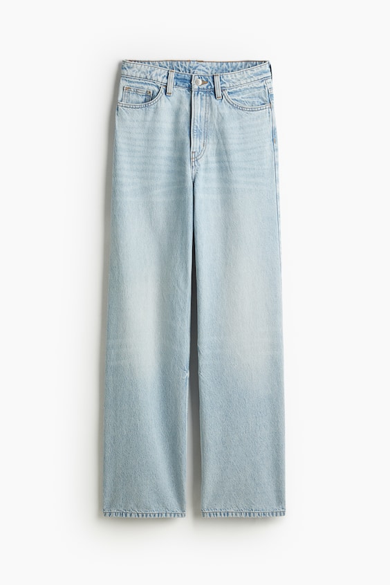 HM Wide Ultra High Jeans Clearance-Verkauf