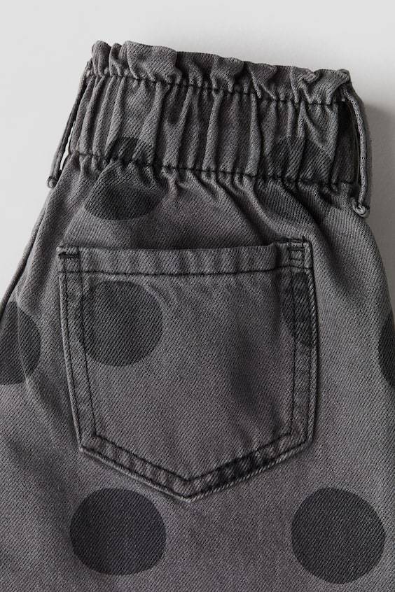 HM Patterned Wide Leg Jeans VIP-Rabatte