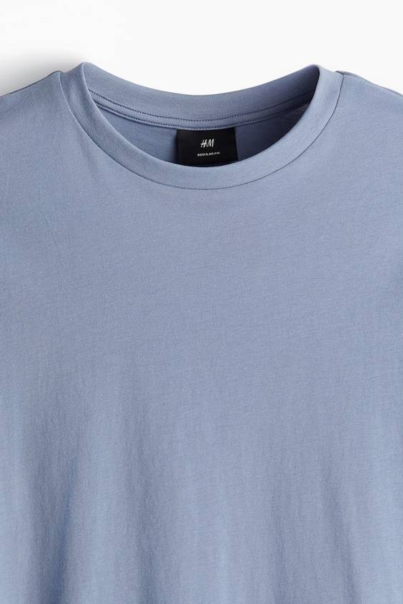 HM T-Shirt in Regular Fit Fabrikladen