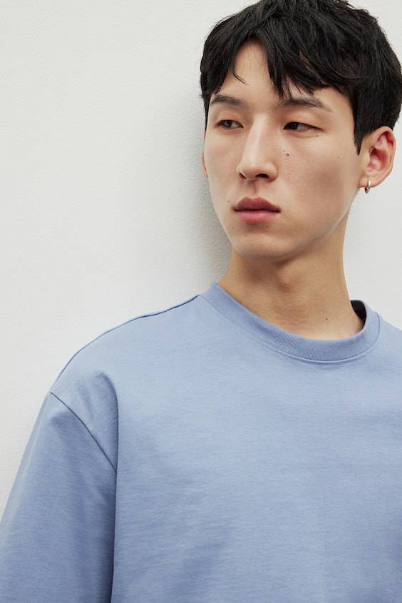 HM T-Shirt in Loose Fit Black Friday Preise