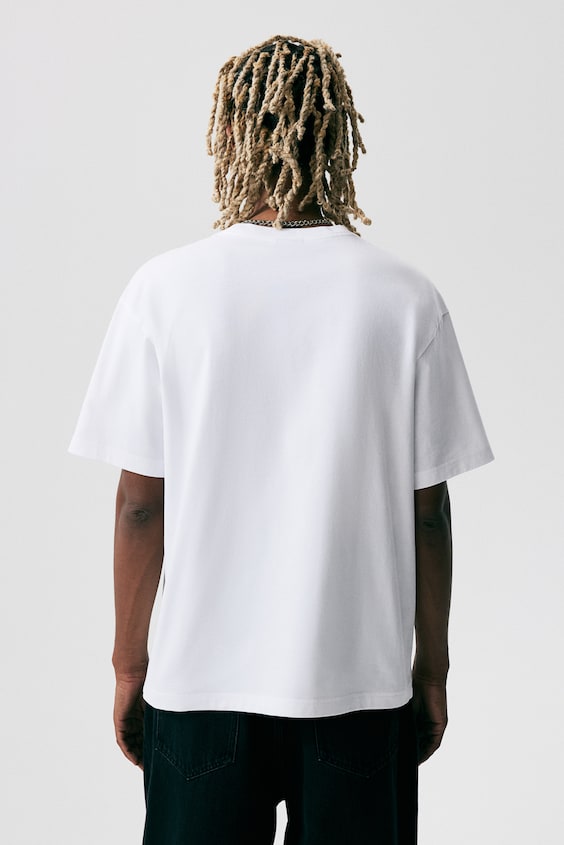HM Bedrucktes T-Shirt in Loose Fit Hotsell
