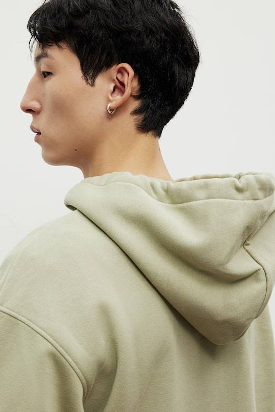 HM Hoodie in Loose Fit Günstiger Verkauf