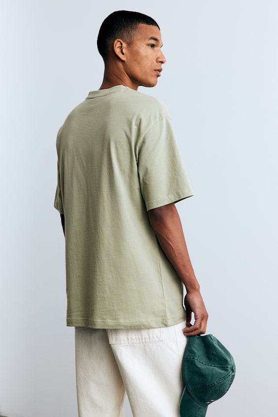 HM T-Shirt in Loose Fit Fabrik Onlineshop
