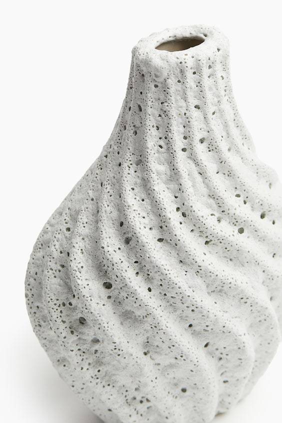 HM Vase aus Steingut Neueste Mode