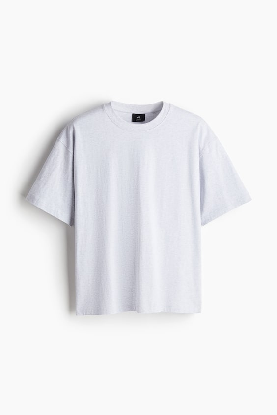 HM Baumwoll-T-Shirt in Oversize-Passform Bis zu 60% Rabatt