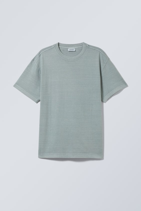 HM Schweres Oversized-T-Shirt Riesige Rabatte