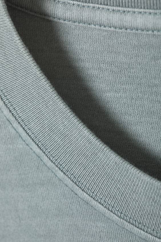 HM Schweres Oversized-T-Shirt Riesige Rabatte