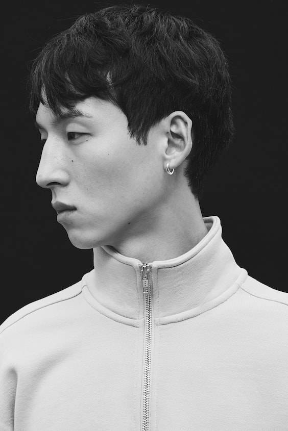 HM Sweatshirt mit Zipper in Loose Fit Rabatte dieses Monats