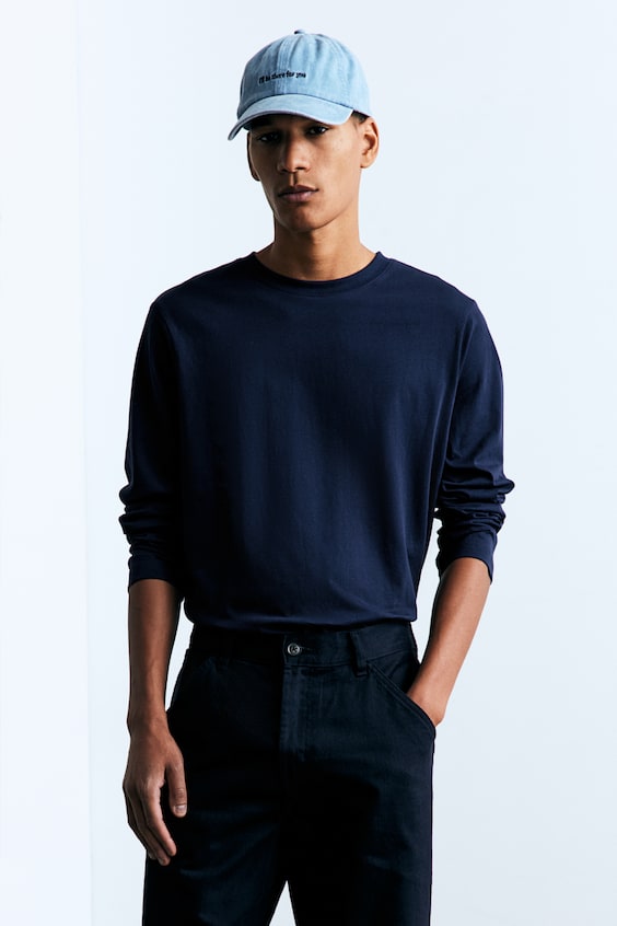 HM Jerseyshirt in Regular Fit Hotsell