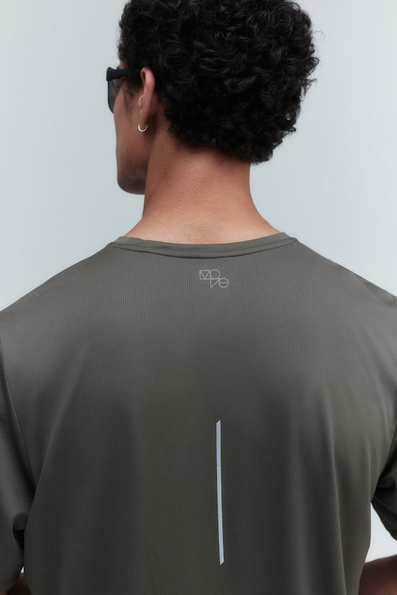 HM DryMove™ Lauf-T-Shirt Kostenloser Versand
