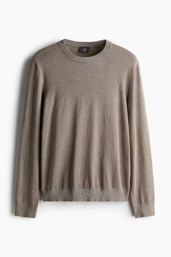 HM Feinstrickpullover Slim Fit Sonderangebot