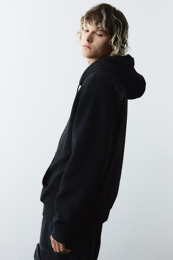 HM Hoodie in Loose Fit Lagerräumung