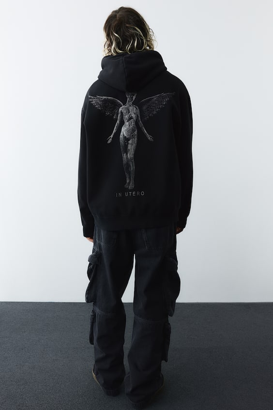 HM Hoodie in Loose Fit Lagerräumung