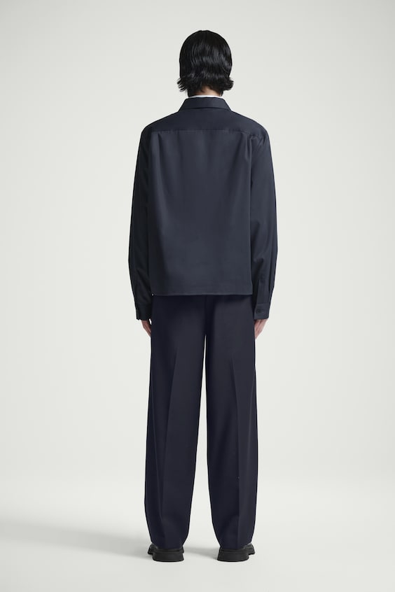 HM HEMDJACKE AUS TWILL MIT REISSVERSCHLUSS Exklusive Angebote