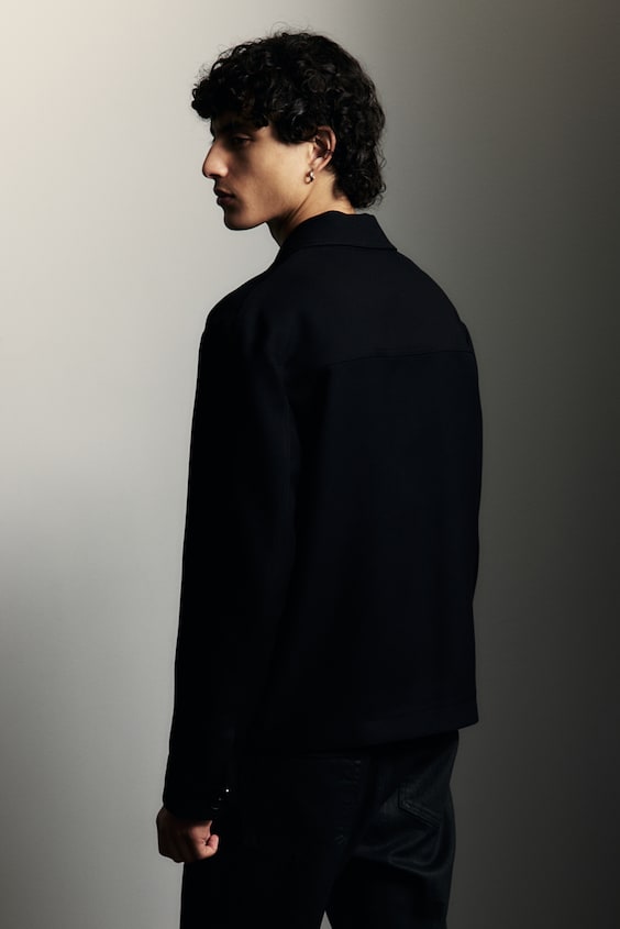 HM Twill-Shacket in Regular Fit Große Rabatte