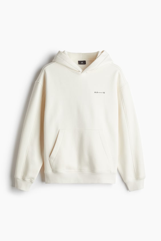 HM Bedruckter Hoodie in Oversized Fit Wochenangebot