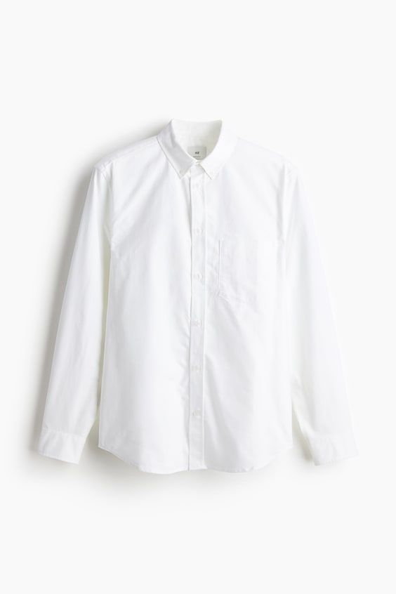 HM Oxfordhemd in Regular Fit Kostenlose Rückgabe