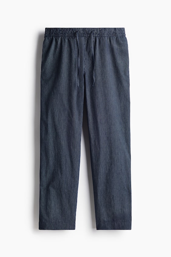 HM Popelinehose in Relaxed Fit Neueste Stile