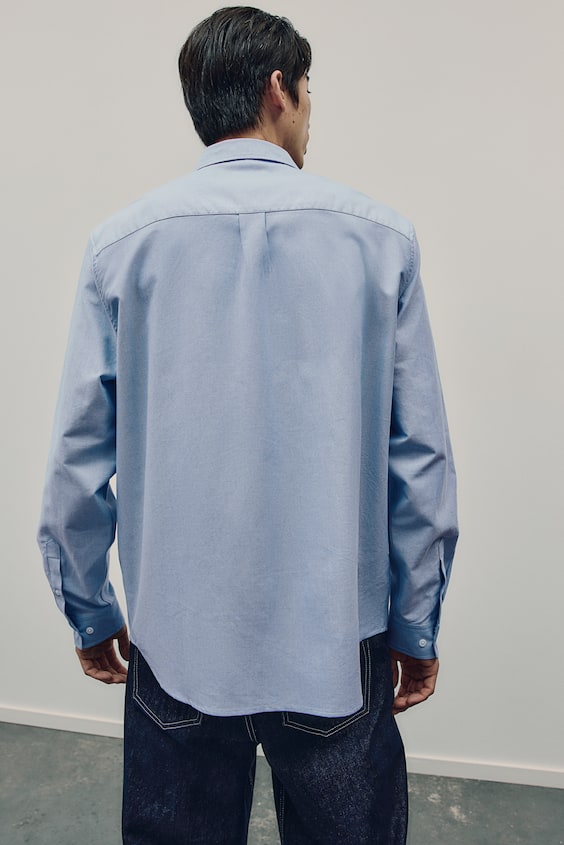 HM Oxfordhemd in Regular Fit Letzter Tag