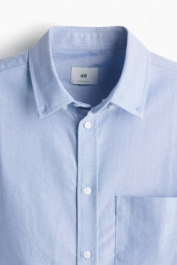 HM Oxfordhemd in Regular Fit Letzter Tag