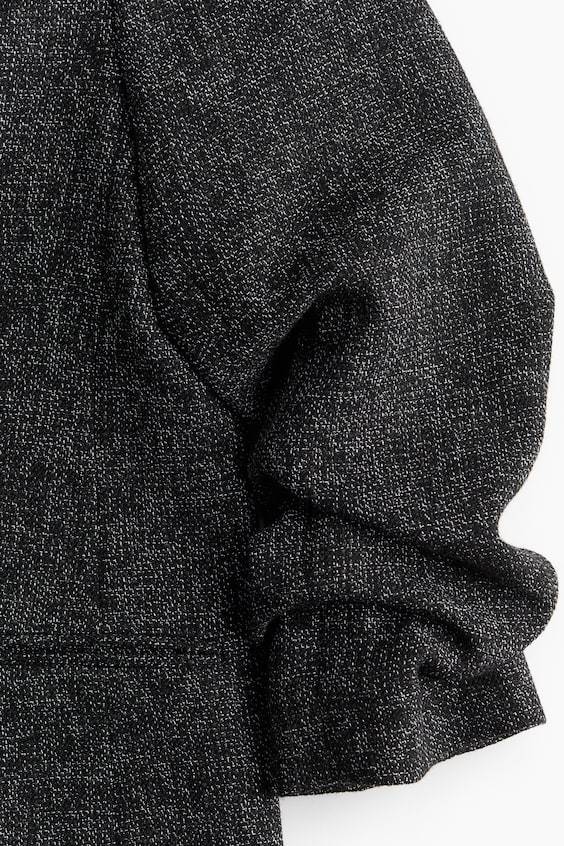 HM Blazer mit gerafften Ärmeln Fabrikladen