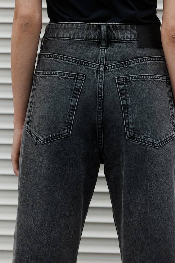 HM Wide High Jeans Outlet