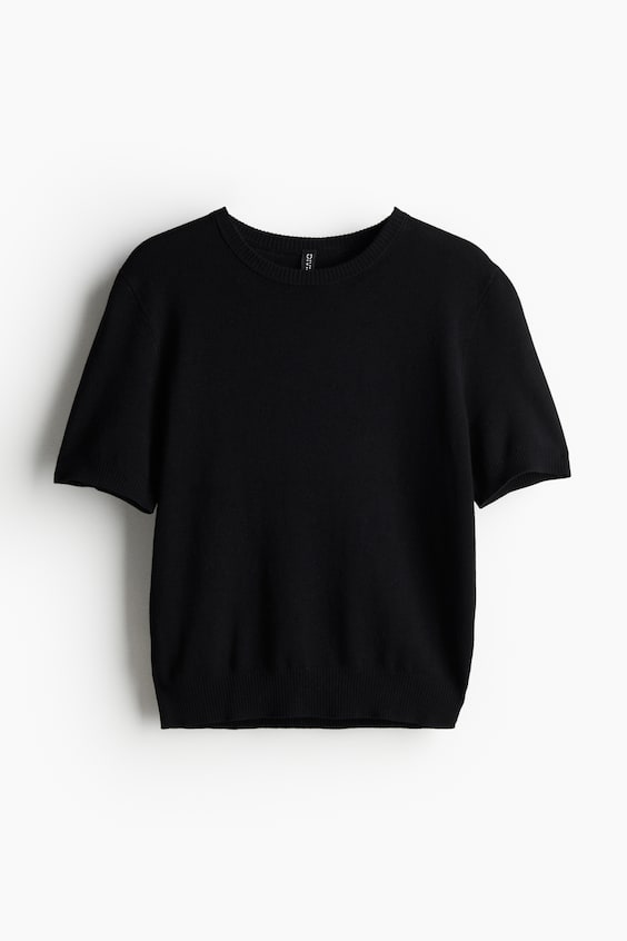HM T-Shirt aus Feinstrick Exklusivangebot
