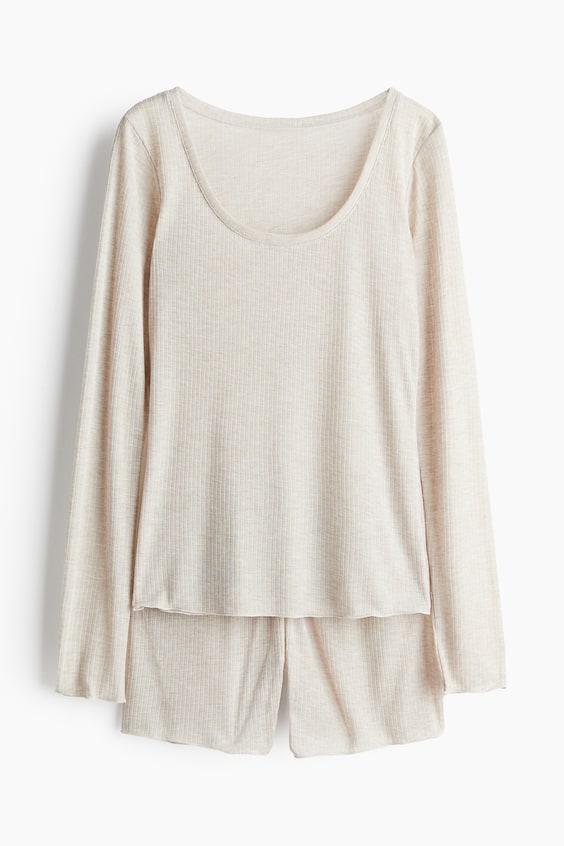 HM Gerippter Pyjama Preisnachlass