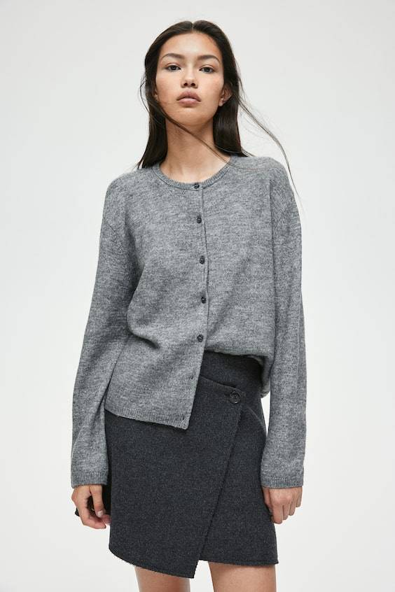 HM Cardigan in lockerer Passform Lagerräumung