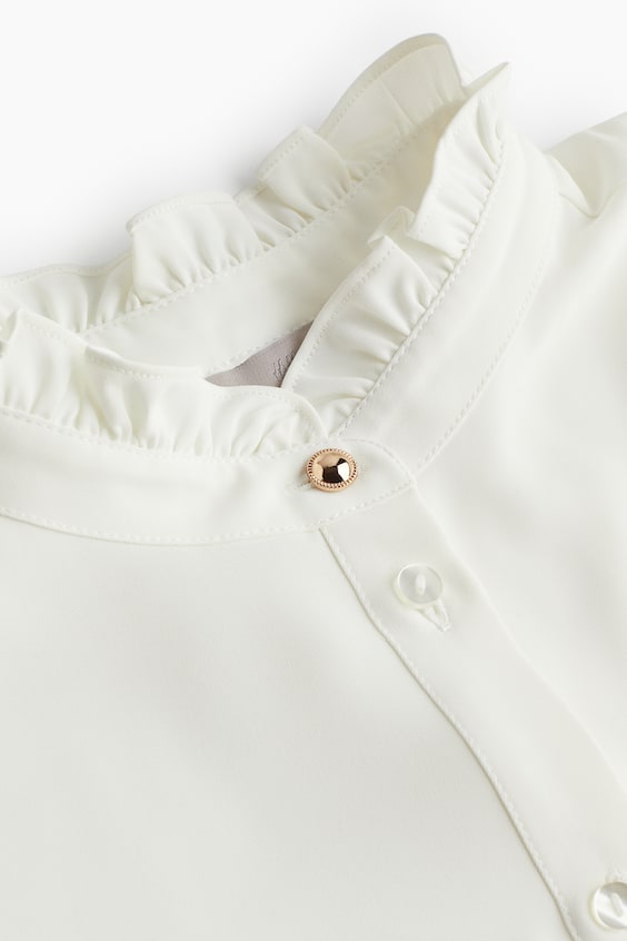 HM Bluse mit Volants Neueste Mode