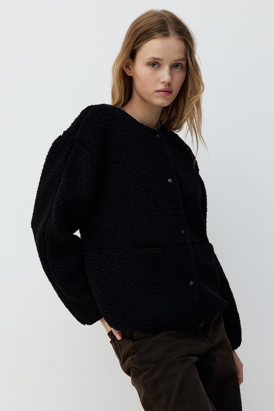 HM Teddy jacket Online Outlet