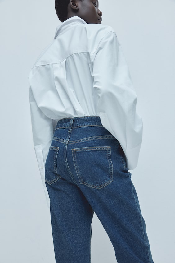 HM Slim Mom High Ankle Jeans Blitzangebot