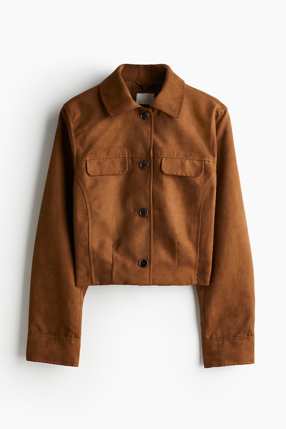 HM Jacke aus einem angerauten Stoff Räumungsverkauf